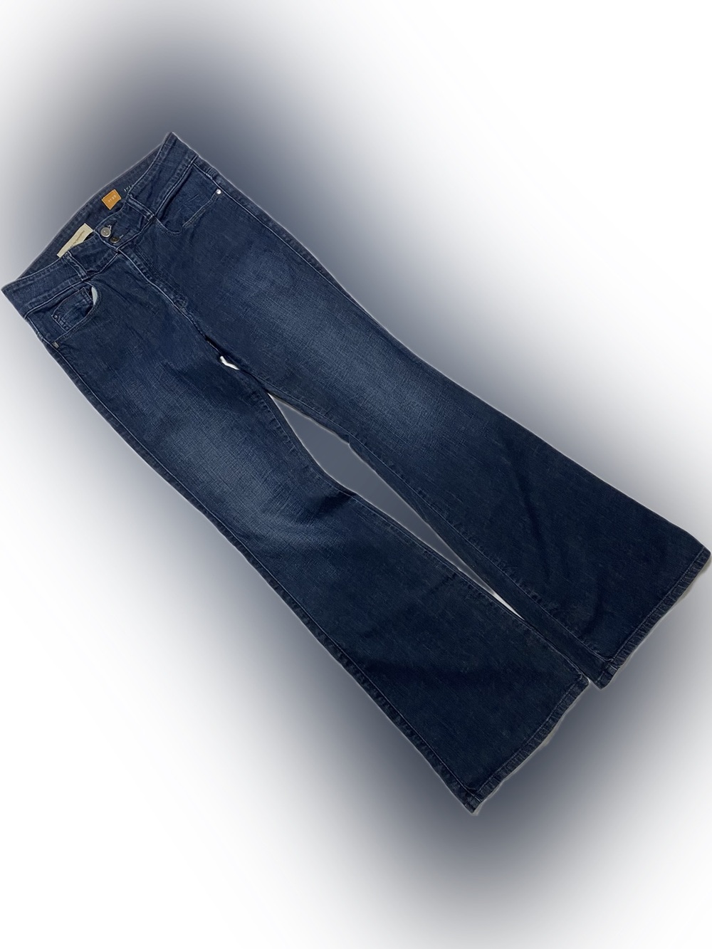 Pilcro and the Letterpress Indigo Flare Jeans